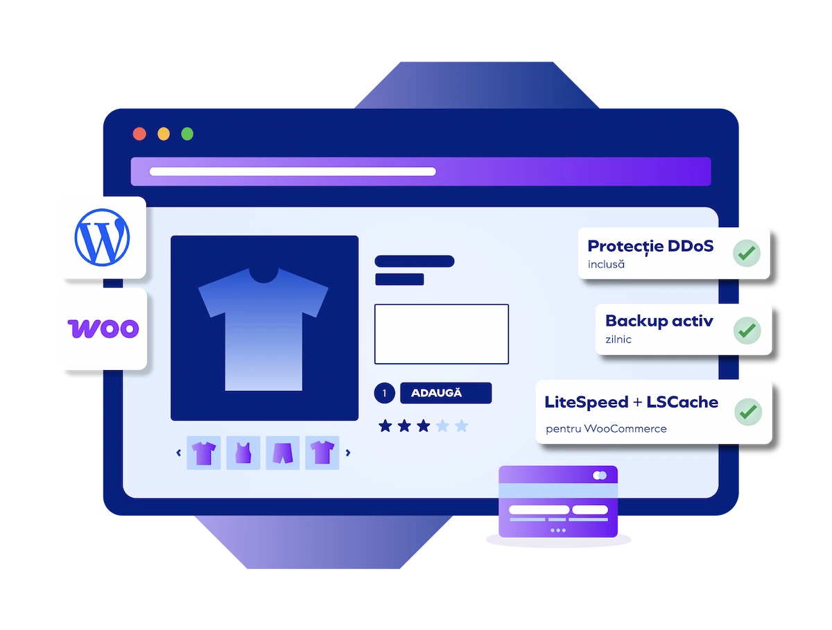 Găzduire WooCommerce Rapidă cu Redis pentru Magazine Online - Pornește un magazin online rapid.